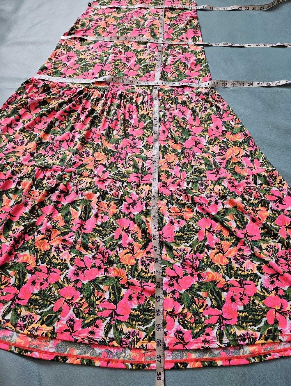 Maaji Hula Maxi Dress in tropical floral print - Picture 8 of 11